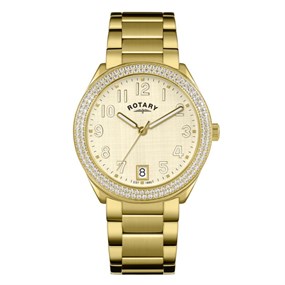Rotary RLB10028/03 Brilliance Gold Tone Bracelet Watch - W64245