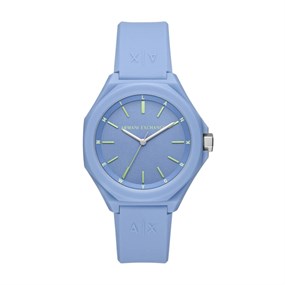 Armani Exchange AX4611 Blue Silicone Strap Watch - W65524