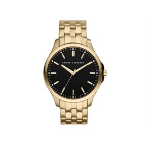 Armani Exchange AX2145 Gold Plated Bracelet Watch - W6594