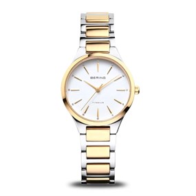 BERING 15630-701 Two Tone Titanium Bracelet Watch - W74290