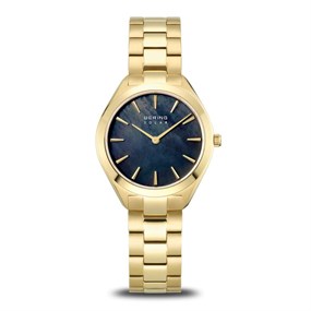 BERING 17331-732 Solar Gold Tone Bracelet Watch - W74291