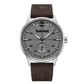 Timberland Beckman Brown Leather Strap Watch - W7697