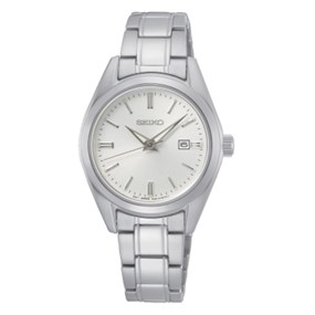 Seiko SUR633P1 White Dial Bracelet Watch - W7873