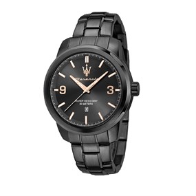 Maserati R8853121008 Tridente Black IP Bracelet Watch - W81217