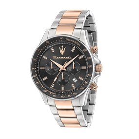Maserati R8873640021 Sfida Chronograph Two Tone Bracelet Watch - W81238
