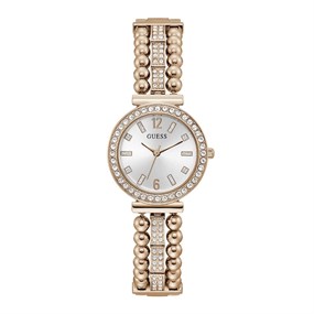 Guess GW0401L3 Gala Rose Tone Stone Set Bracelet Watch - W96459
