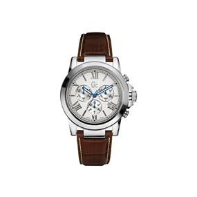 Gc X41003G1 B2-Class Sport Chic Collection Chronograph Leather Strap Watch - X80264