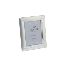 Cherish Silver Plated Matt Photo Frame - X90128