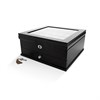 Black Wooden Fifteen Part Watch Box - A19140