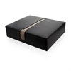 Mele & Co Black Bonded Leather Organiser - A19143