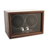 Mainspring Oxford Mahogany Double Watch Winder - A19150