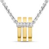 Skagen SKJ1676998 Kariana Zen Two Tone Stainless Steel Necklace - A7158