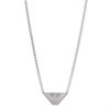Emporio Armani EGS2984040 Stainless Steel Logo Necklace - A9105