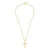 Police PEAGN0010902 Wrangell II Gold Plated Steel Cross - A98276