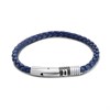 Police P PJ 26430BLN/03 MODISH Blue Leather Bracelet - A98370