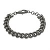 Police PEAGB0032303 Stainless Steel Gun Metal Plated CRANK Bracelet - A98393