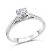 18ct White Gold Diamond Solitaire Ring - 1/2ct - AGI Certificated - D0705