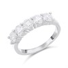 Polar Fire Platinum Diamond Five Stone Ring-1.50ct (GLI Certificated) - D08171