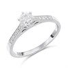 Platinum Single Stone Diamond Ring 65pts (GLI Certificated) - D08175
