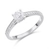Platinum Single Stone Diamond Ring - 65pts (GLI Certificated) - D08176
