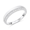 Platinum Diamond-Set Half Eternity Ring, 20pts - D08184