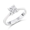 Arctic Circle Platinum 1 Carat Radiant Cut Diamond Solitaire Ring - IGI Certificated - D3114