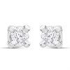 Arctic Circle 9ct White Gold Diamond Solitaire Stud Earrings - 20pts per pair - D3151