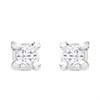 Arctic Circle 9ct White Gold Diamond Solitaire Stud Earrings - 1/4ct per pair - D3152