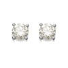 18ct White Gold Diamond Solitaire Stud Earrings - 40pts per pair - D4524