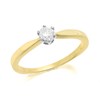 9ct Gold Diamond Solitaire Ring - 20pts - D5010