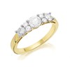 9ct Gold 1 Carat Diamond Ring - D6120
