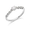 9ct White Gold Diamond Ring - 1/4ct - D71181
