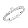 9ct White Gold Diamond Engagement Ring - 1/2ct - D71228