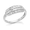 9ct White Gold Diamond Band Ring - 1/2ct - D72120