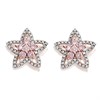 One In A Million 9ct Two Colour Gold Pink Diamond Stud Earrings - 1/2ct per pair - D78915
