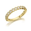9ct Gold Diamond Half Eternity Ring - 1/2ct - D80112