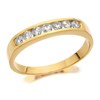 9ct Gold Diamond Half Eternity - 1/3ct - D8063