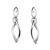 Hot Diamonds DE340 Silver Diamond Sparkle Drop Earrings - D9112