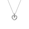 Hot Diamonds DP674 Silver Breeze Heart Necklace - D9123