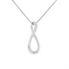 Hot Diamonds DP070 Silver Diamond Infinity Necklace - D9137