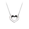 Hot Diamonds DP584 Emerge Silver Heart Necklace - D9155