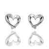 Hot Diamonds DE327 Entwine Open Heart Stud Earrings - D9160