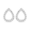 Hot Diamonds Silver Teardrop Stud Earrings - D9173
