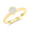 9ct Diamond Cluster Ring, 1/4ct - D92105