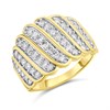 9ct Gold 1 Carat Diamond Band Ring - D9294