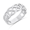 Silver Celtic Knot Filigree Ring - F5534