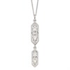 Fiorelli Silver Crystal Necklace - F66168