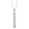 Fiorelli P5039C Platinum Plated Chevron Stick Necklace - F66210