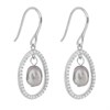 Fiorelli E6227H Recycled Platinum Silver KESHI Pearl Earrings - F66214