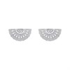 Fiorelli Silver CZ Fan Stud Earrings - F66229